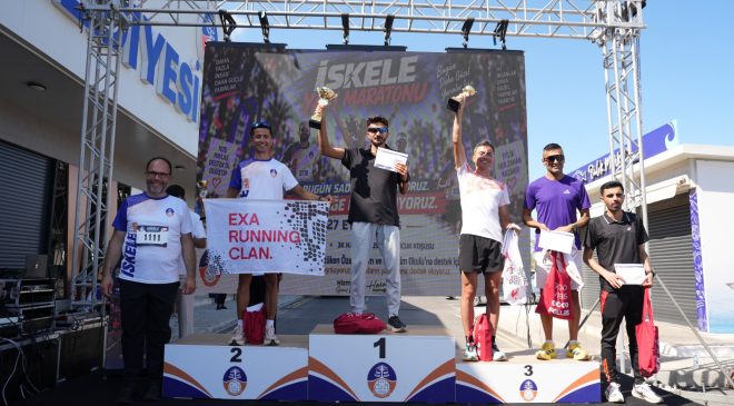 İskele Yarı Maratonu koşuldu… Sadıkoğlu: “Birlikte bir gelecek için adım atıyoruz”