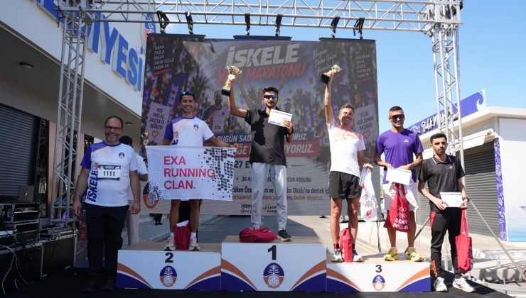 İskele Yarı Maratonu koşuldu… Sadıkoğlu: “Birlikte bir gelecek için adım atıyoruz”