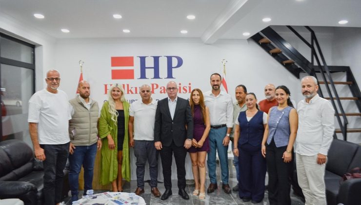 CTP Güzelyurt İlçesi, Halkın Partisi Güzelyurt İlçesi’ni ziyaret etti
