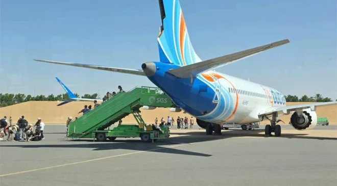 Tebük’e acil iniş yapan Flydubai uçağının yolcuları, tahliye edilerek Tel Aviv’e gönderildi