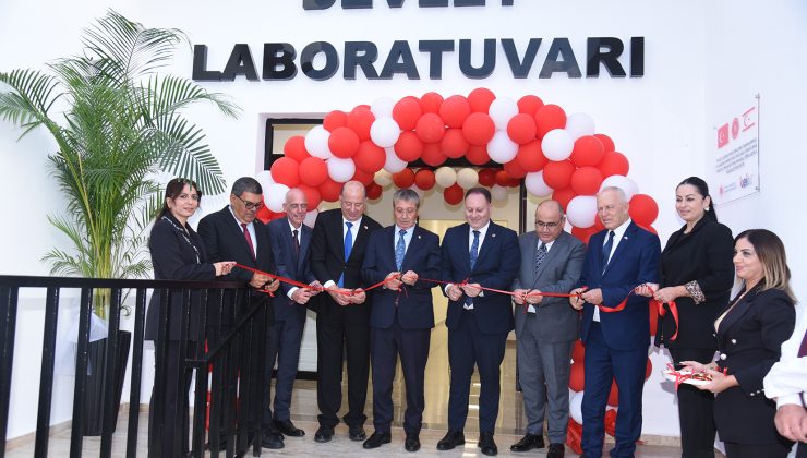 Yeni Devlet Laboratuvarı törenle hizmete açıldı