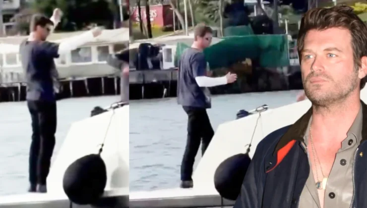Kıvanç Tatlıtuğ Boğaz’da balık tutarken görüntülendi