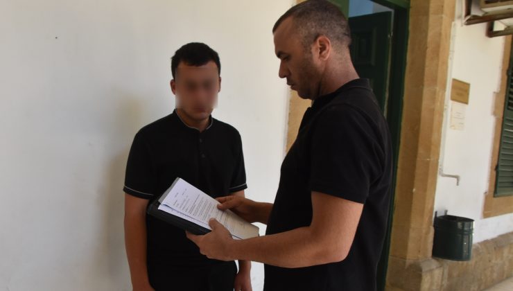 Lefkoşa’da meydana gelen “Vahim Zarar ve Ciddi Darp” suçlarından tutuklanan M.V., mahkemeye çıkarıldı.
