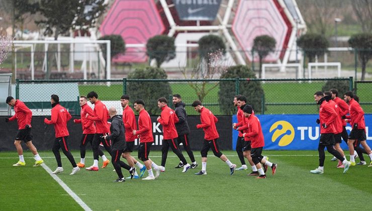 A Milli Takım, Fransa maçı hazırlıklarına 5 eksikle başladı