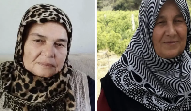 Naaşı bulunanlar Şerife Özdemir ve Nazmiye Ozbolat