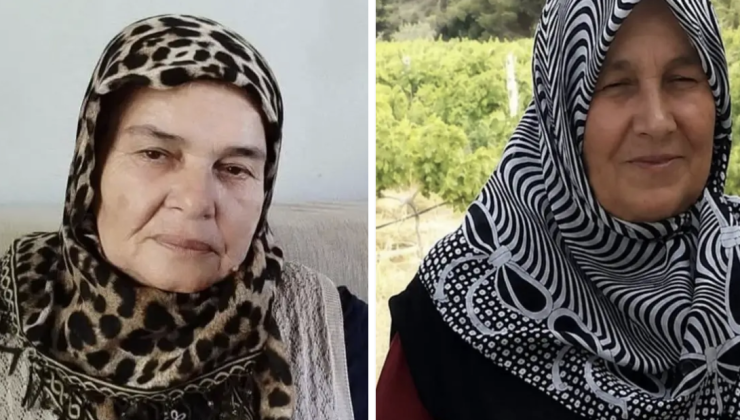 Naaşı bulunanlar Şerife Özdemir ve Nazmiye Ozbolat