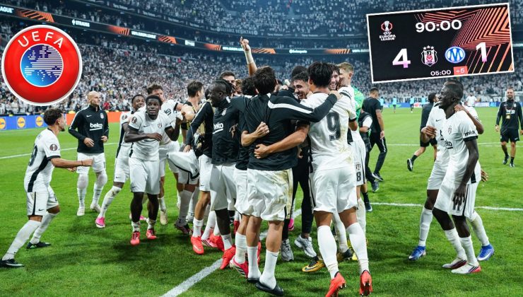 Beşiktaş, Marsilya’ya gol olup yağdı: Güncellenen UEFA ülke puanı sıralaması