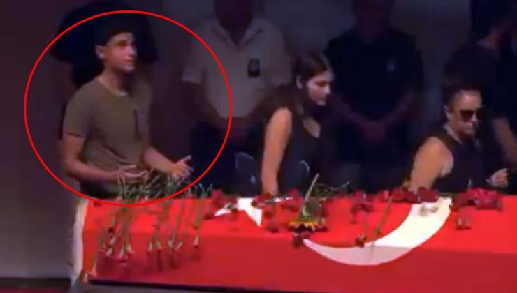 Cenazede herkes geçip giderken tabutu başında dua eden o genç kim?