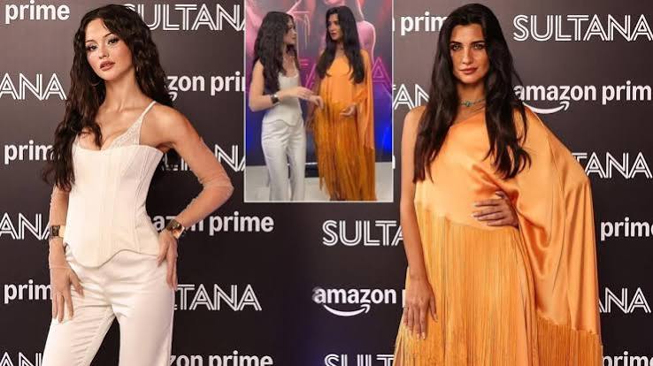 Gala gecesinde Derya Pınar Ak ve Tuba Büyüküstün arasında gerginlik