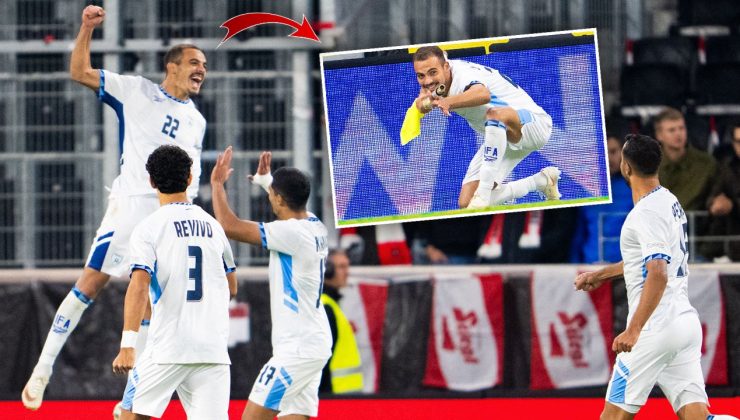 İsrailli futbolcudan skandal sevinç: Gol sonrası kırmızı gördü, savunması şaşırttı