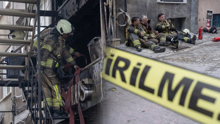 Otel yangını! Çok sayıda yaralı var