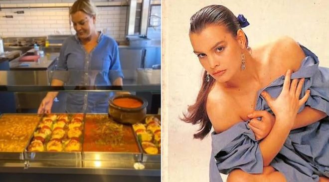 “Mankenler Kraliçesi”ydi, şimdi oto sanayide lokanta işletiyor! Son hali dikkat çekti