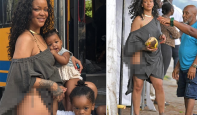 Rihanna’nın cesur tarzı olay oldu!