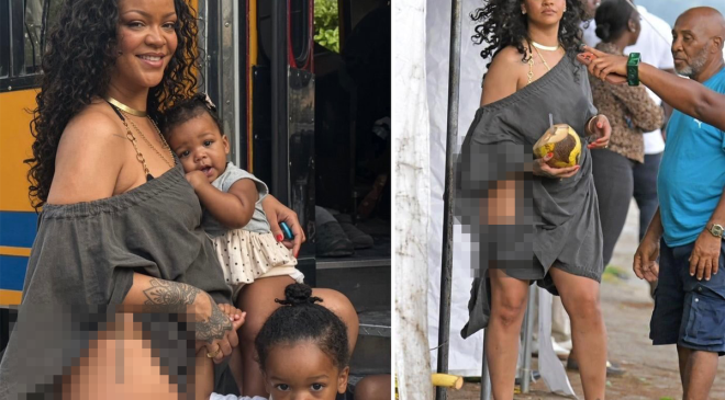 Rihanna’nın cesur tarzı olay oldu!