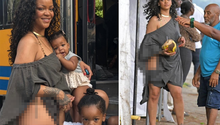 Rihanna’nın cesur tarzı olay oldu!