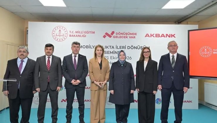 1.080 öğretmen gençleri yetiştirecek! MEB ve Akbank ileri dönüşümü mesleki eğitime taşıyor