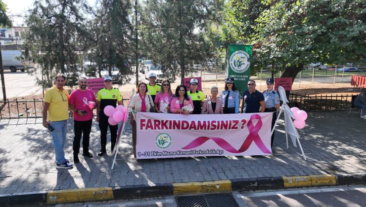 Meme Kanseri Farkındalık Ayı…PGM ve KHYD iş birliğinde etkinlik düzenlendi