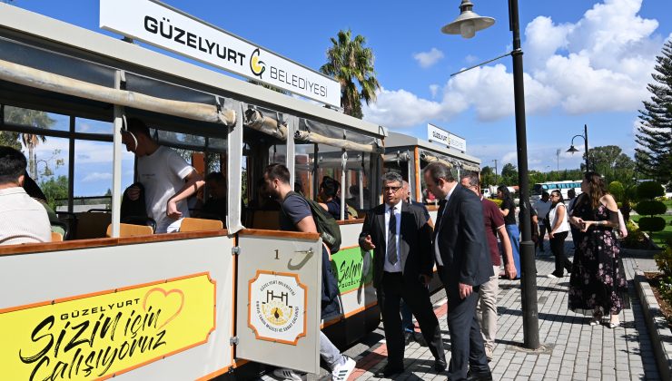 Güzelyurt Belediyesi üniversite öğrencilerini kentle buluşturdu