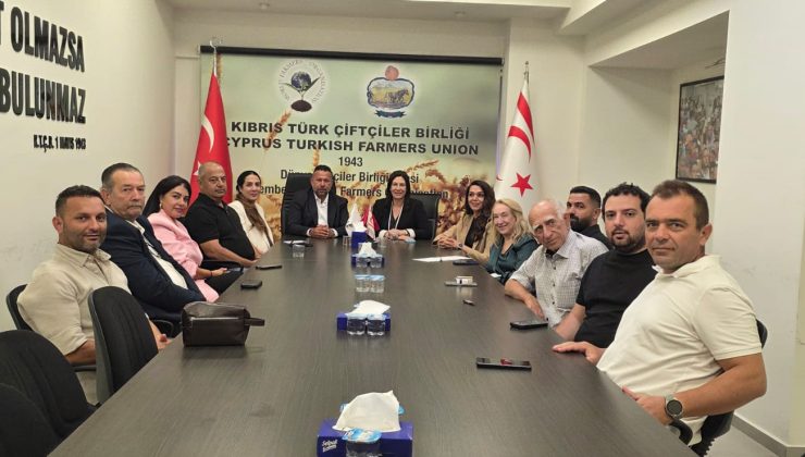 CTP Genel Başkanı İncirli, KTÇB’yi ziyaret etti