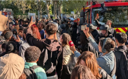 Fransa’da öğrenciler, okulları için finansal imkan ve personel talebiyle eylemlerini sürdürecek