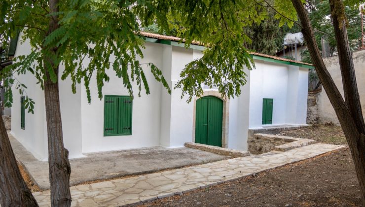 Güney Kıbrıs’taki Gilan (Ceylan) Köyü Camii’nde koruma çalışmaları tamamlandı
