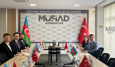 “Ebedi Birlik” Gençler Kamu Birliği, Genç MÜSİAD Azerbaycan’ı ziyaret etti