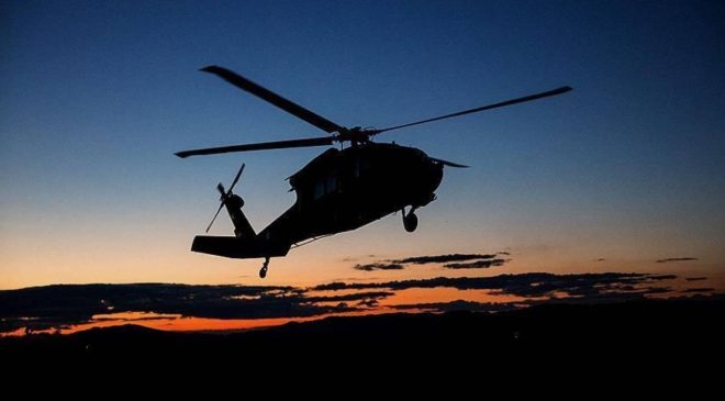 Nijerya’da helikopter düştü
