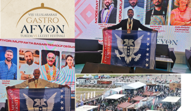 GAÜ, 8. Uluslararası Gastro Afyon Turizm ve Lezzet Festivali’nde temsil edildi