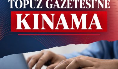Medya Etik Kurulu’ndan Topuz Gazetesi’ne kınama