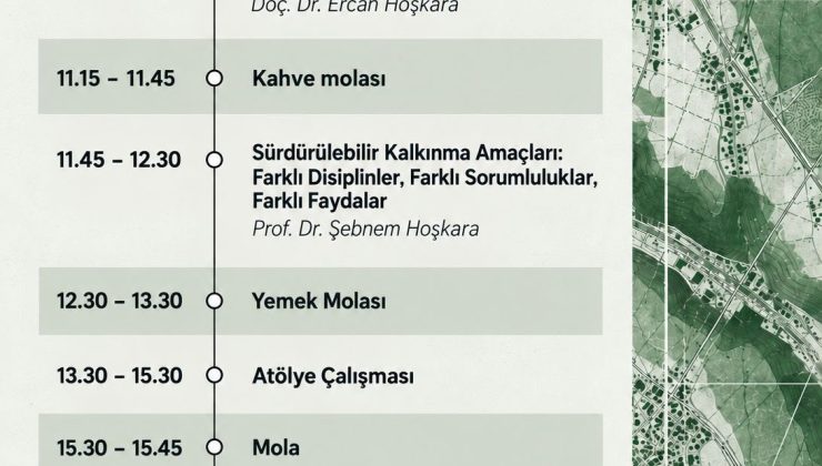 “Sürdürülebilir Kalkınma Çalıştayı” düzenleniyor