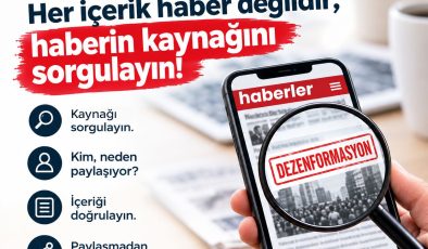 Medya Etik Kurulu: “Her içerik haber değildir, haberin kaynağını sorgulayın”