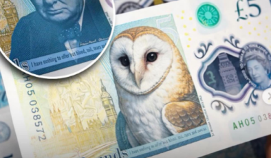 İngiltere’nin yeni banknot serisinde yaban hayatı temsil edilecek