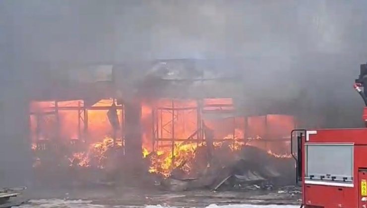 Alayköy Sanayi Bölgesi’nde yangın…Ekiplerin müdahalesi sürüyor