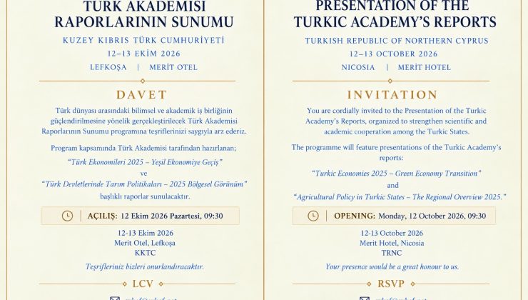 Dışişleri Bakanlığı, Vakıflar İdaresi ve Türk Akademisi ortak etkinlikte buluşacak