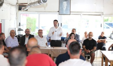 Aktunç Lefkoşa’da bazı spor kulüplerini ziyaret etti