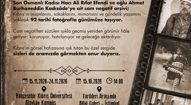 “Kıbrıs’ta Osmanlı İzleri” Fotoğraf Sergisi açılıyor