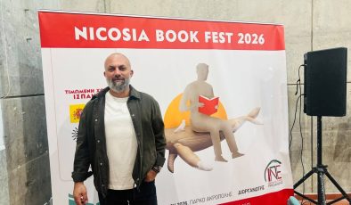 Korkmazhan, Güney Kıbrıs’ta yapılan Lefkoşa Kitap Festivali’ne konuk oldu