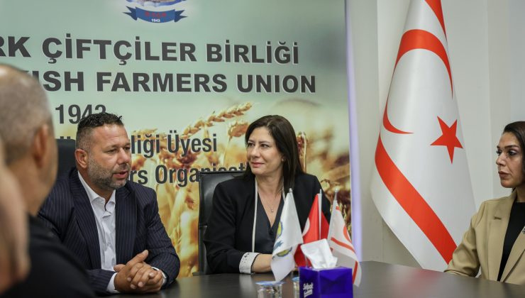CTP, Kıbrıs Türk Çiftçiler Birliği’ni ziyaret etti… İncirli: “Planlı bir tarım politikası izleyeceğiz”
