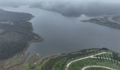 İstanbul’a su sağlayan barajlardaki doluluk bir günde yüzde 7,16 arttı