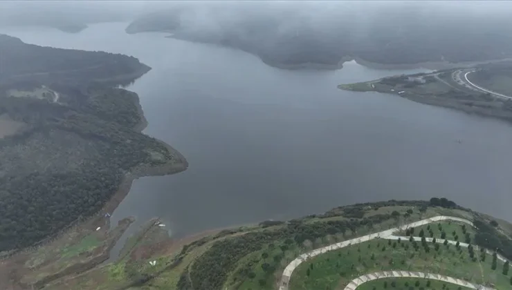 İstanbul’a su sağlayan barajlardaki doluluk bir günde yüzde 7,16 arttı