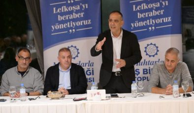 LTB Başkanı Harmancı muhtarlarla bir araya geldi