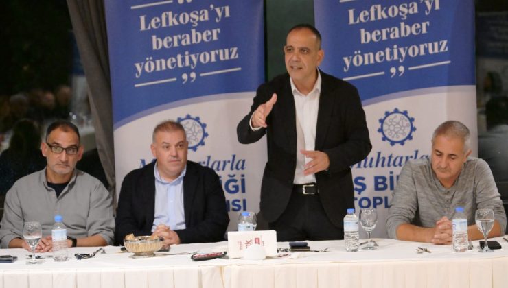 LTB Başkanı Harmancı muhtarlarla bir araya geldi