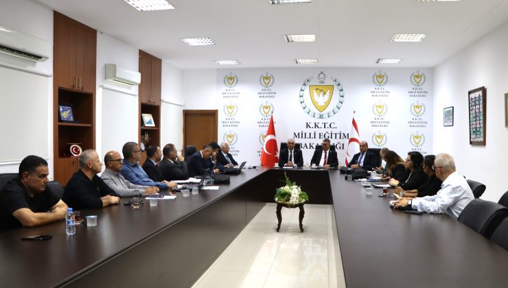 “DAÜ İstişare ve Eşgüdüm Komisyonu” toplantısı Milli Eğitim Bakanlığı’nda yapıldı