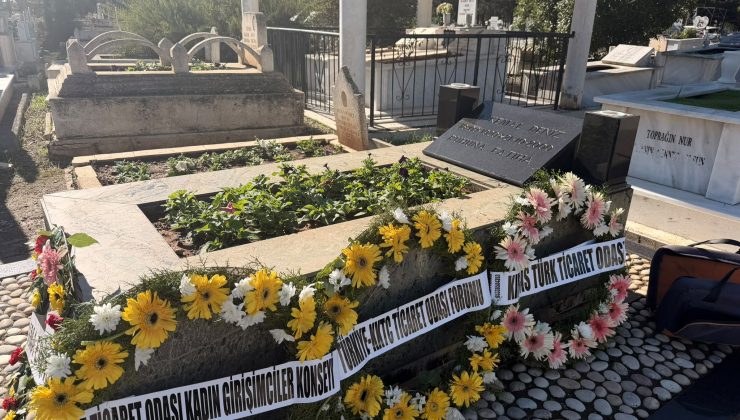 Mehmet Kemal Deniz, 26’ncı ölüm yıl dönümünde mezarı başında anıldı
