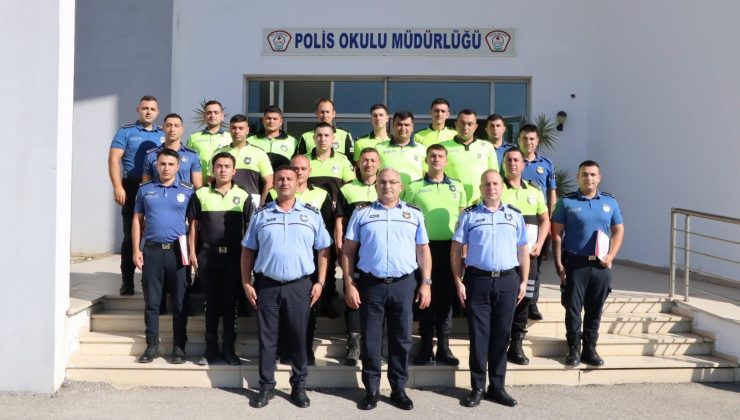 Polis okulunda hizmet içi eğitimlere devam ediliyor