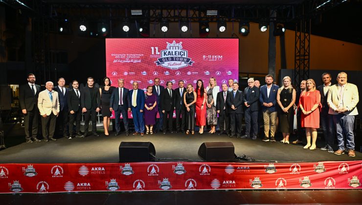 Gazimağusa Belediyesi, Antalya’da Kaleiçi Old Town Festivali’ne katıldı