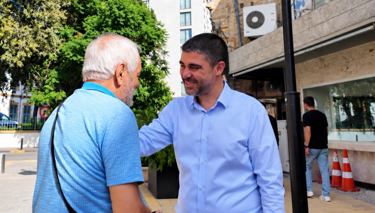 Aktunç, Lefkoşa Arasta Çarşısı’nı ziyaret etti