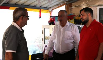 Albayrak, Arapköy esnafını ziyaret etti