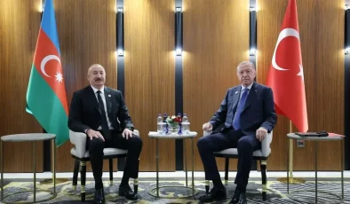 Aliyev ile görüşen Erdoğan’dan “kardeşlik hukuku” vurgusu