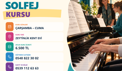 Girne Belediyesi yeni dönem müzik kurs kayıtları başladı